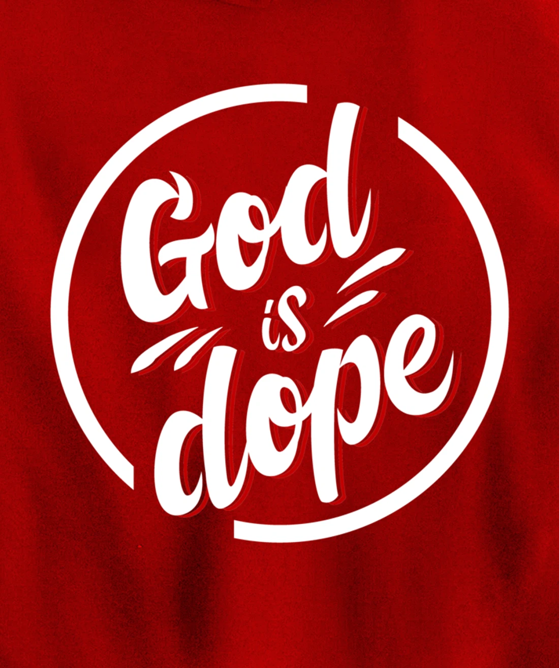 God is Dope Christian Faith Believer Pullover Hoodie