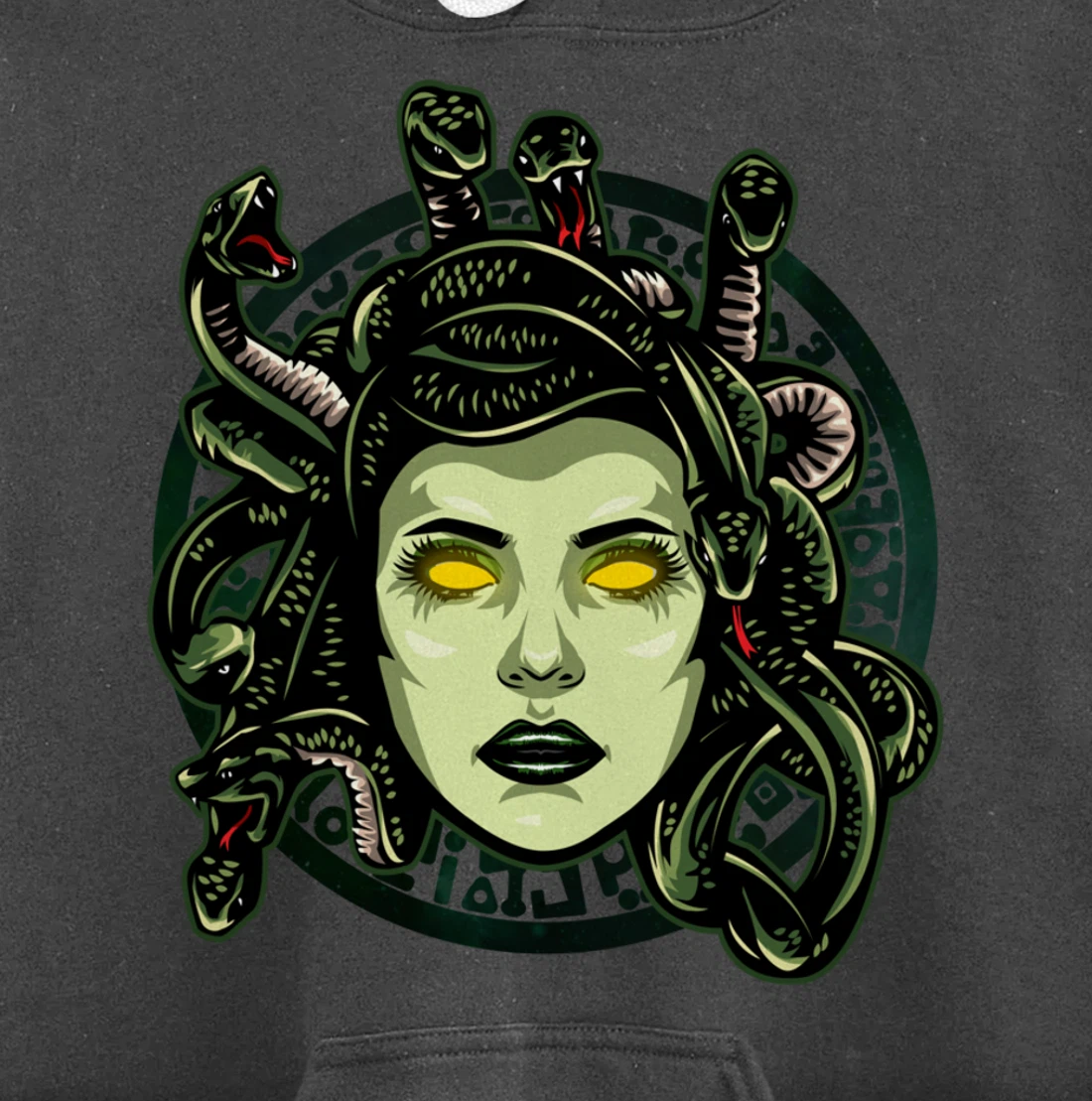 Medusa Ancient Greek Mythology Gift Gods and Monsters Pullover Hoodie