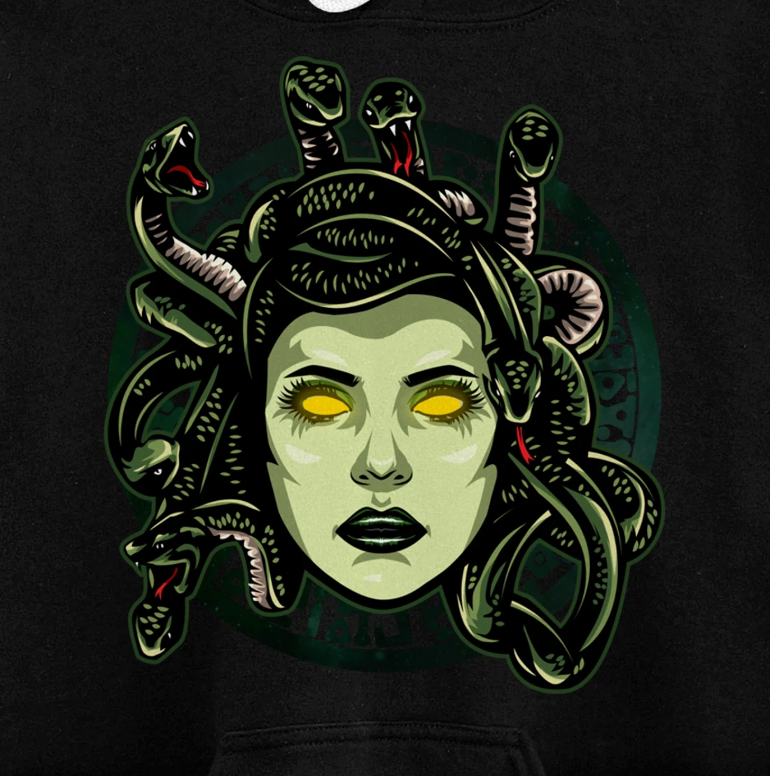 Medusa Ancient Greek Mythology Gift Gods and Monsters Pullover Hoodie