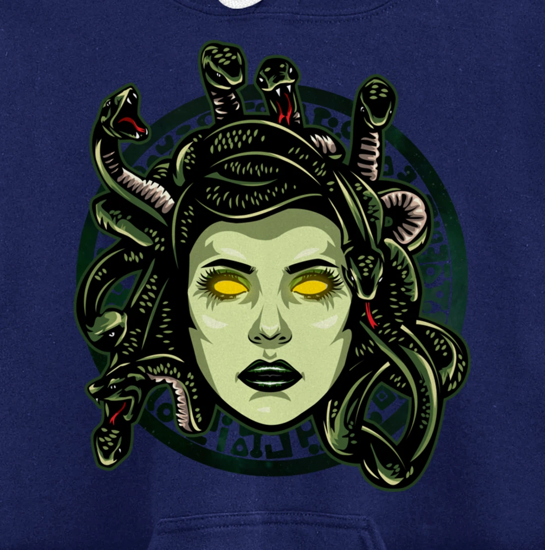 Medusa Ancient Greek Mythology Gift Gods and Monsters Pullover Hoodie