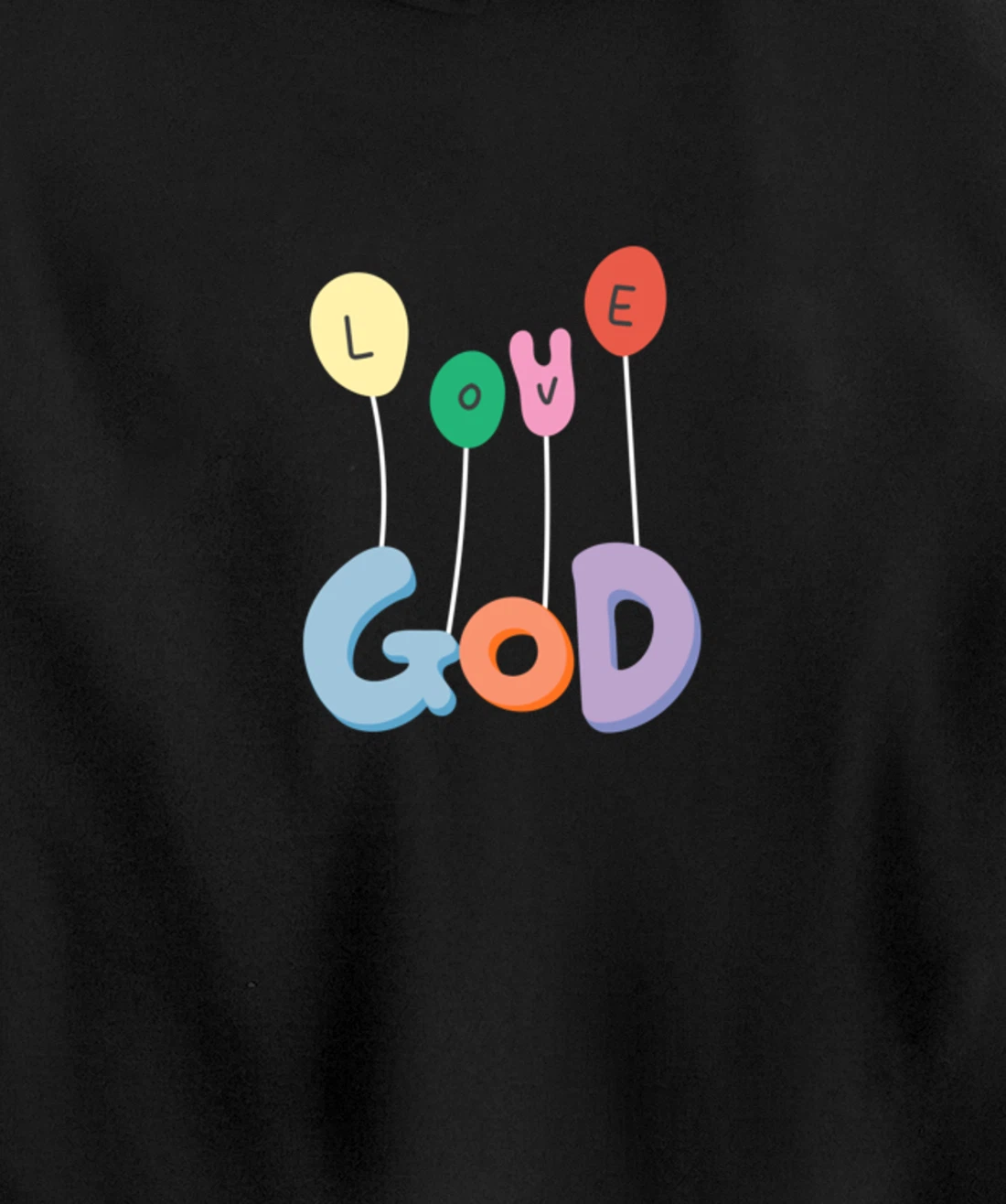 LOVE GOD Pullover Hoodie