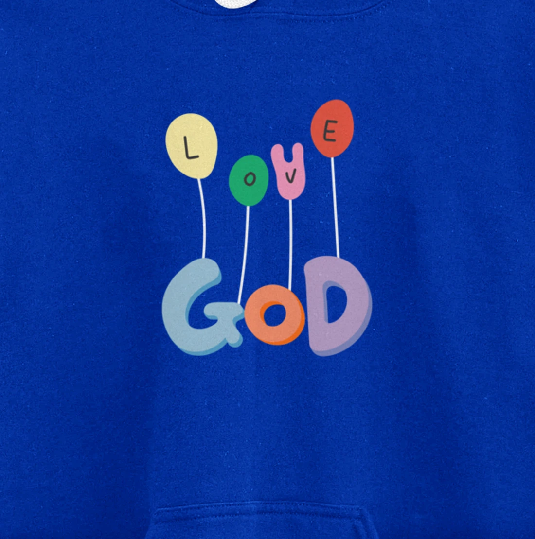 LOVE GOD Pullover Hoodie