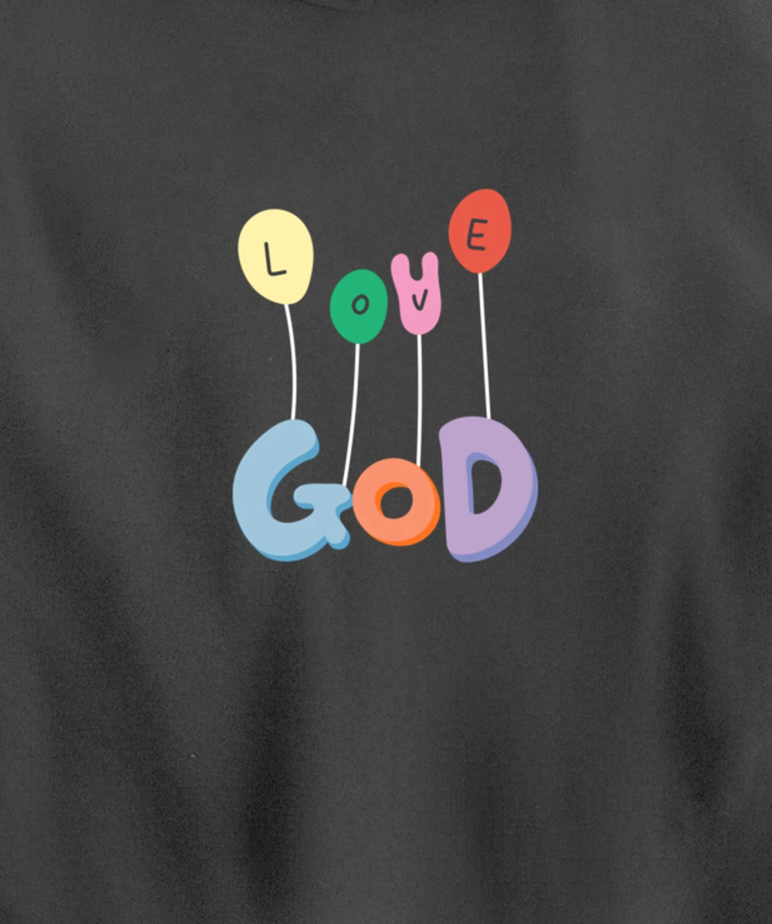 LOVE GOD Pullover Hoodie