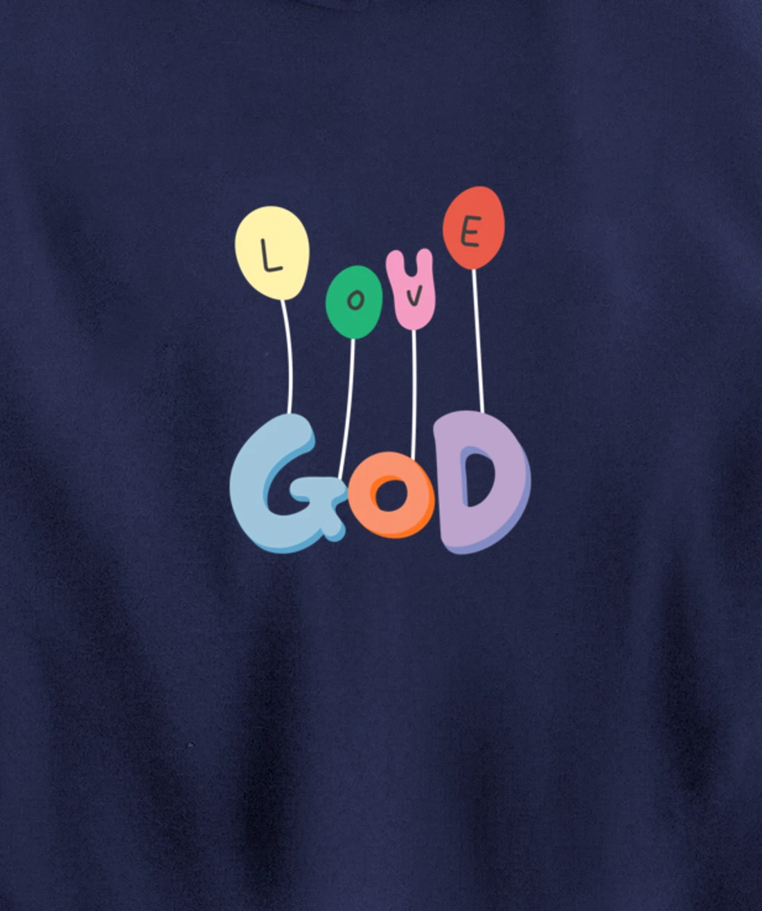 LOVE GOD Pullover Hoodie