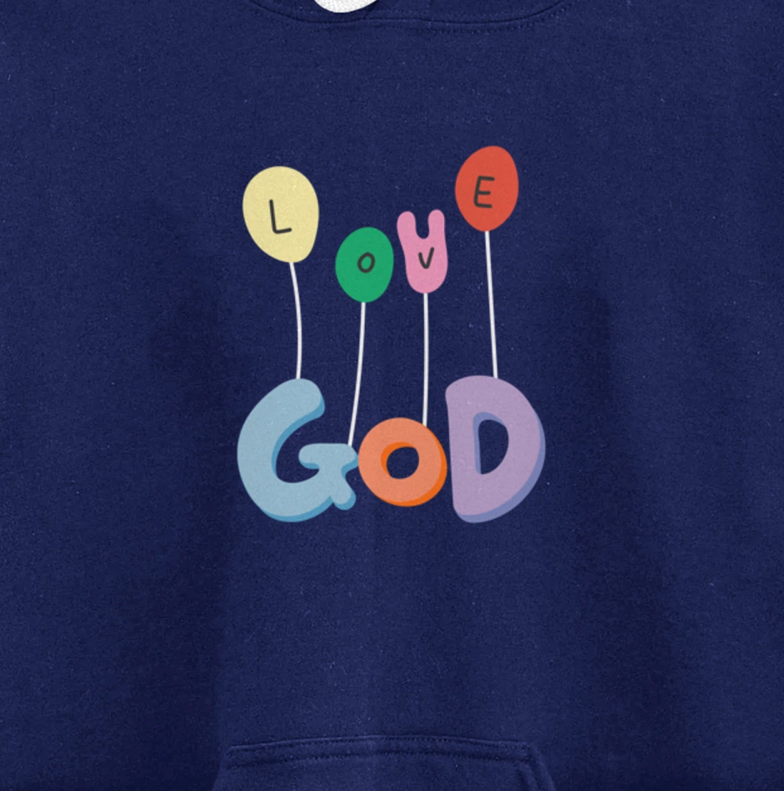 LOVE GOD Pullover Hoodie