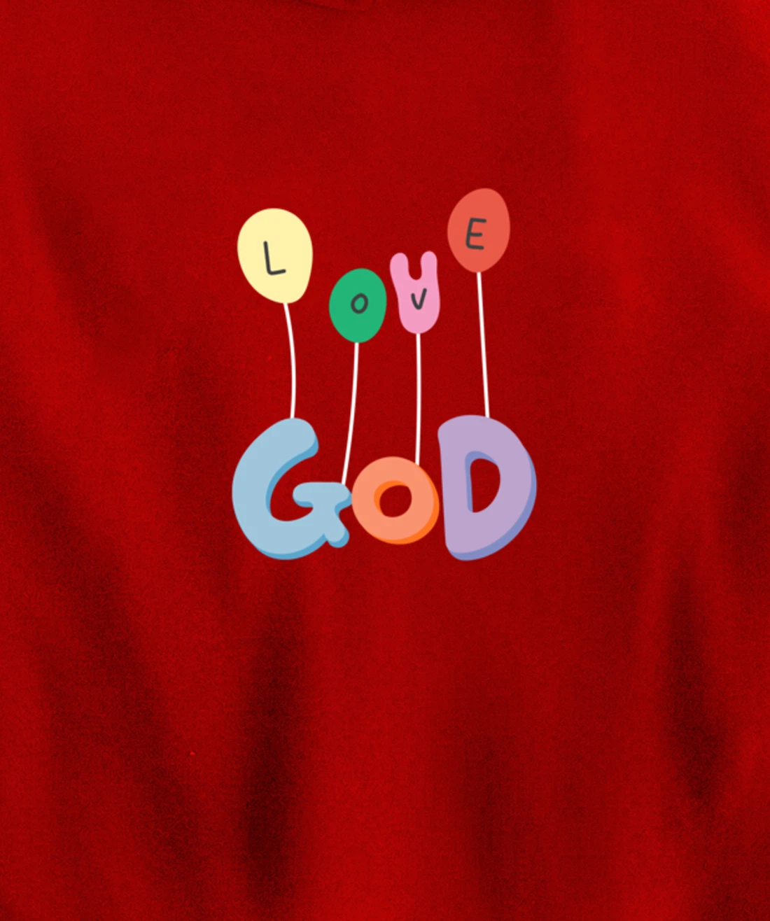 LOVE GOD Pullover Hoodie