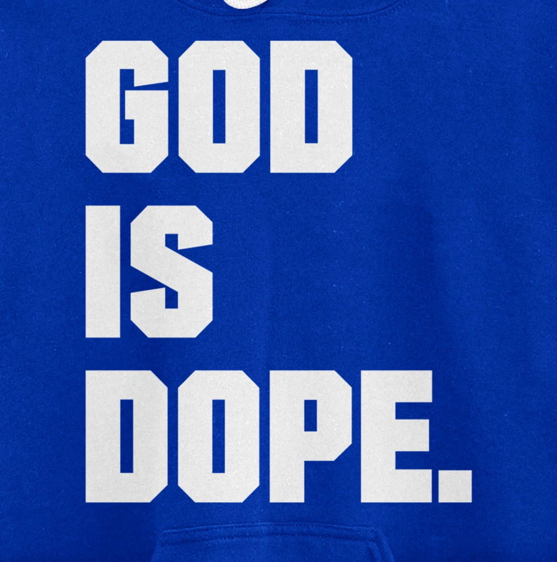 God is Dope Christian Faith Believer Pullover Hoodie