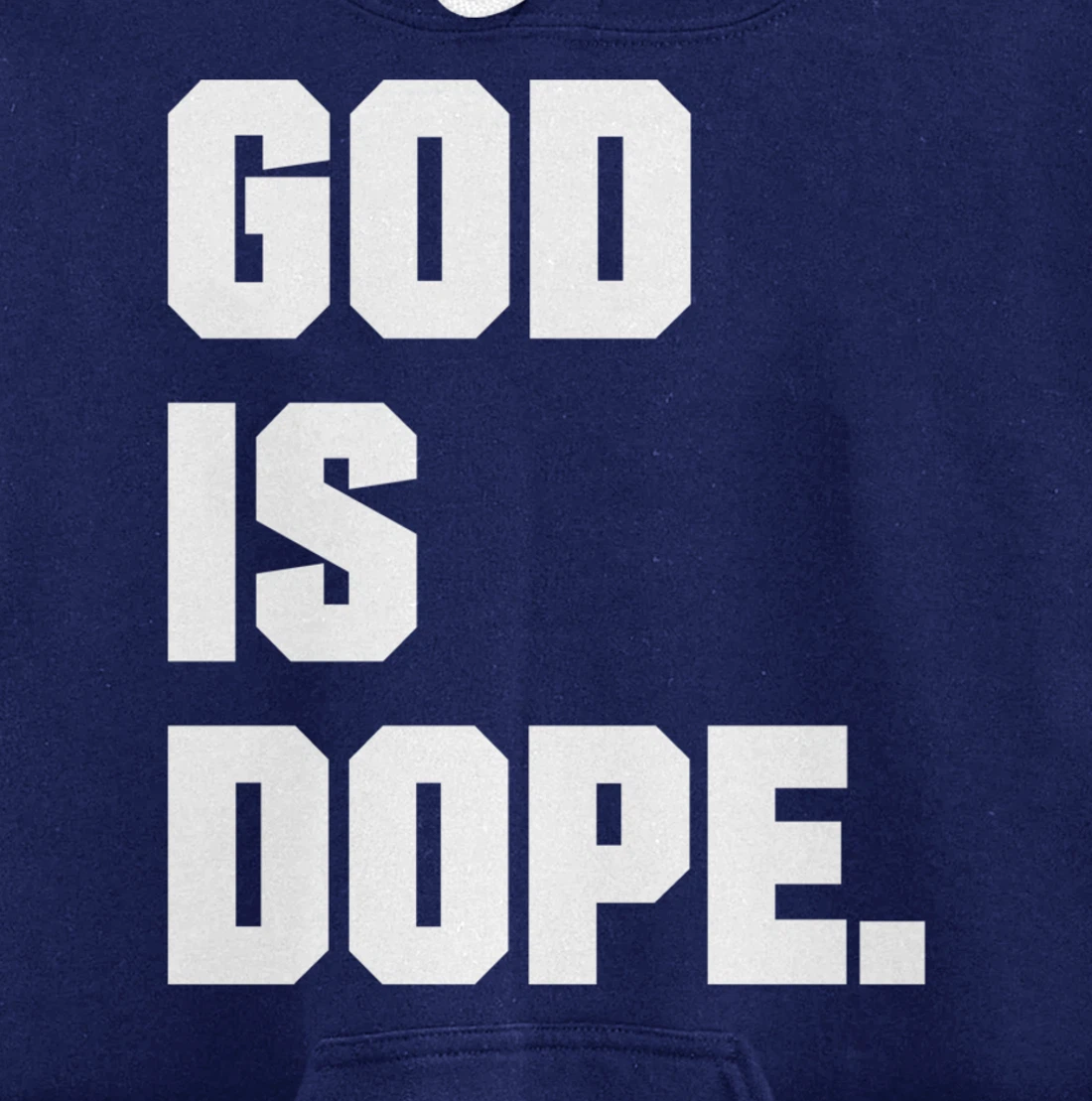 God is Dope Christian Faith Believer Pullover Hoodie