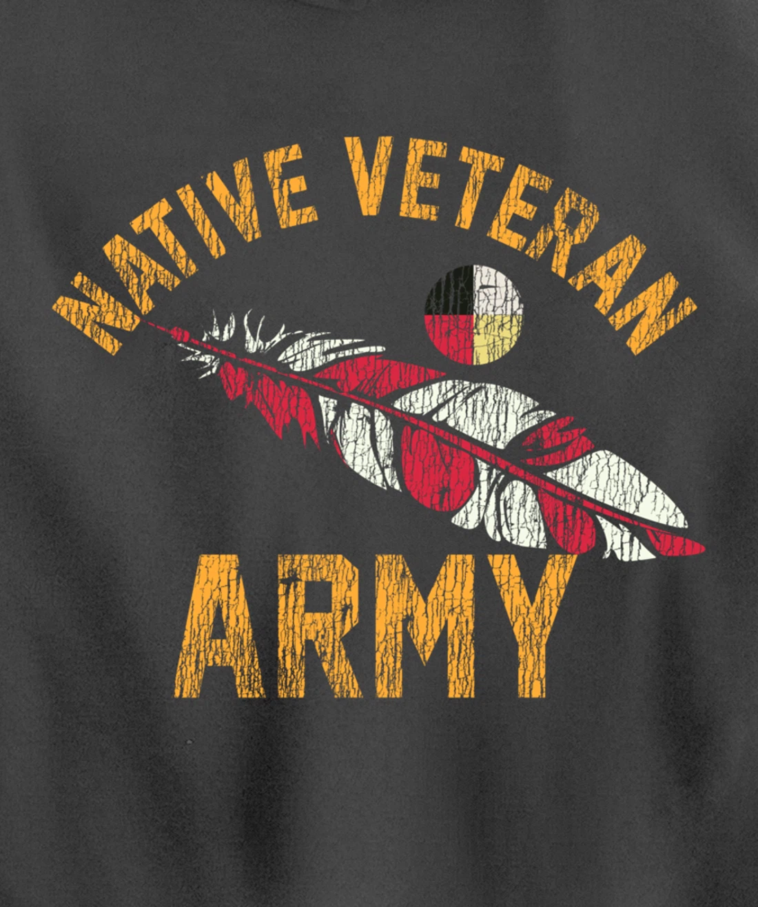 Native American Vietnam Veteran Pullover Hoodie