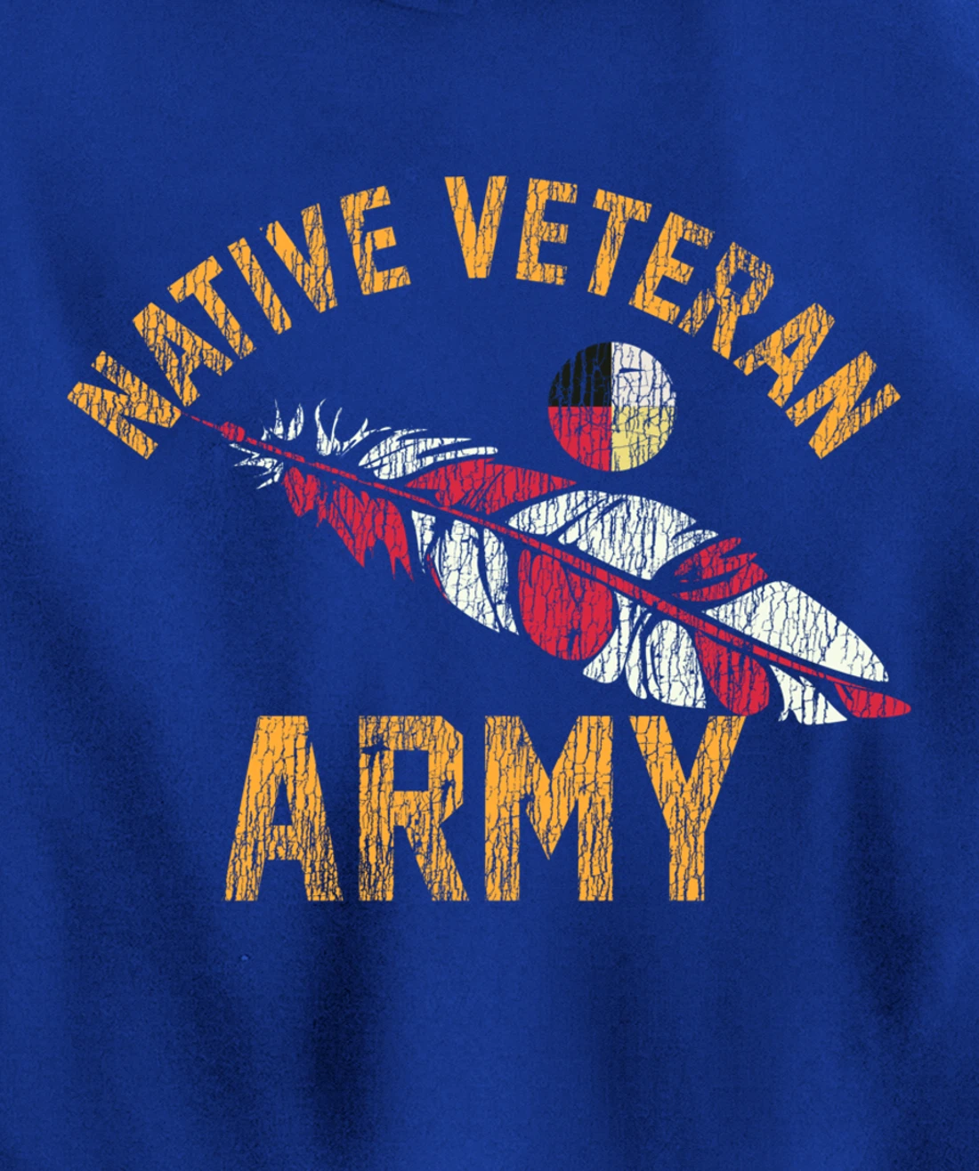Native American Vietnam Veteran Pullover Hoodie