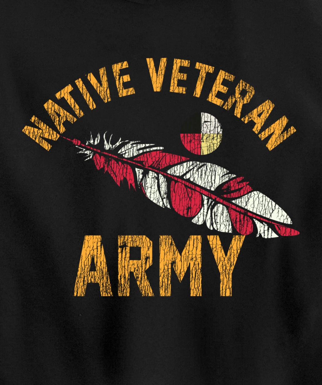 Native American Vietnam Veteran Pullover Hoodie