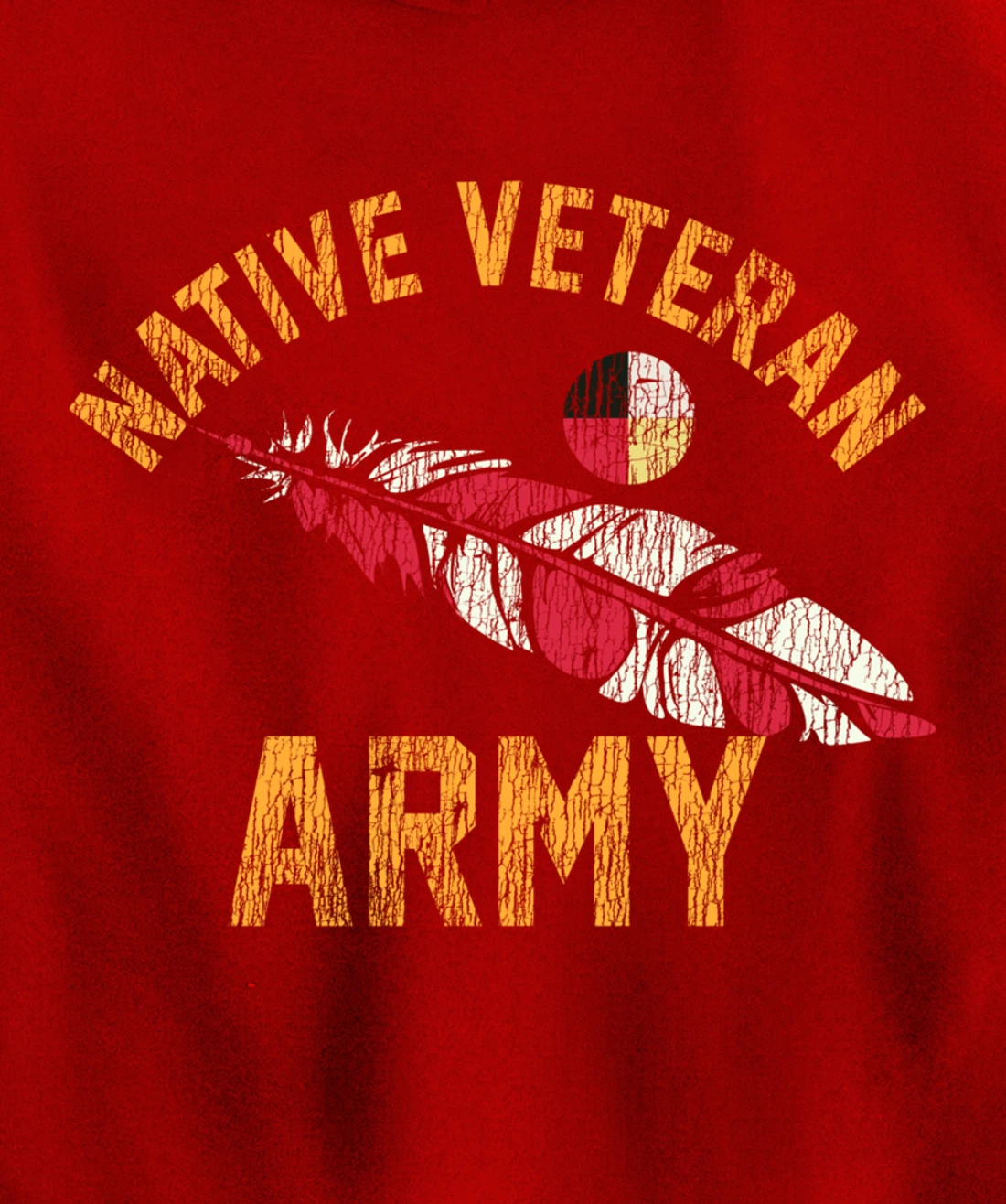 Native American Vietnam Veteran Pullover Hoodie