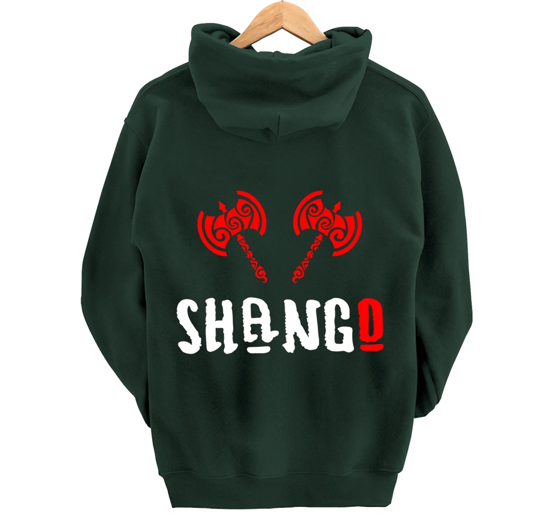Shango Xango Ifa Orisha Goddess Yoruba Religion Chango Pullover Hoodie