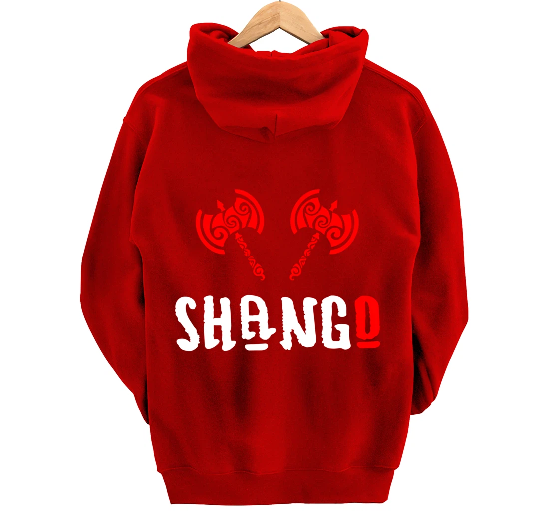 Shango Xango Ifa Orisha Goddess Yoruba Religion Chango Pullover Hoodie