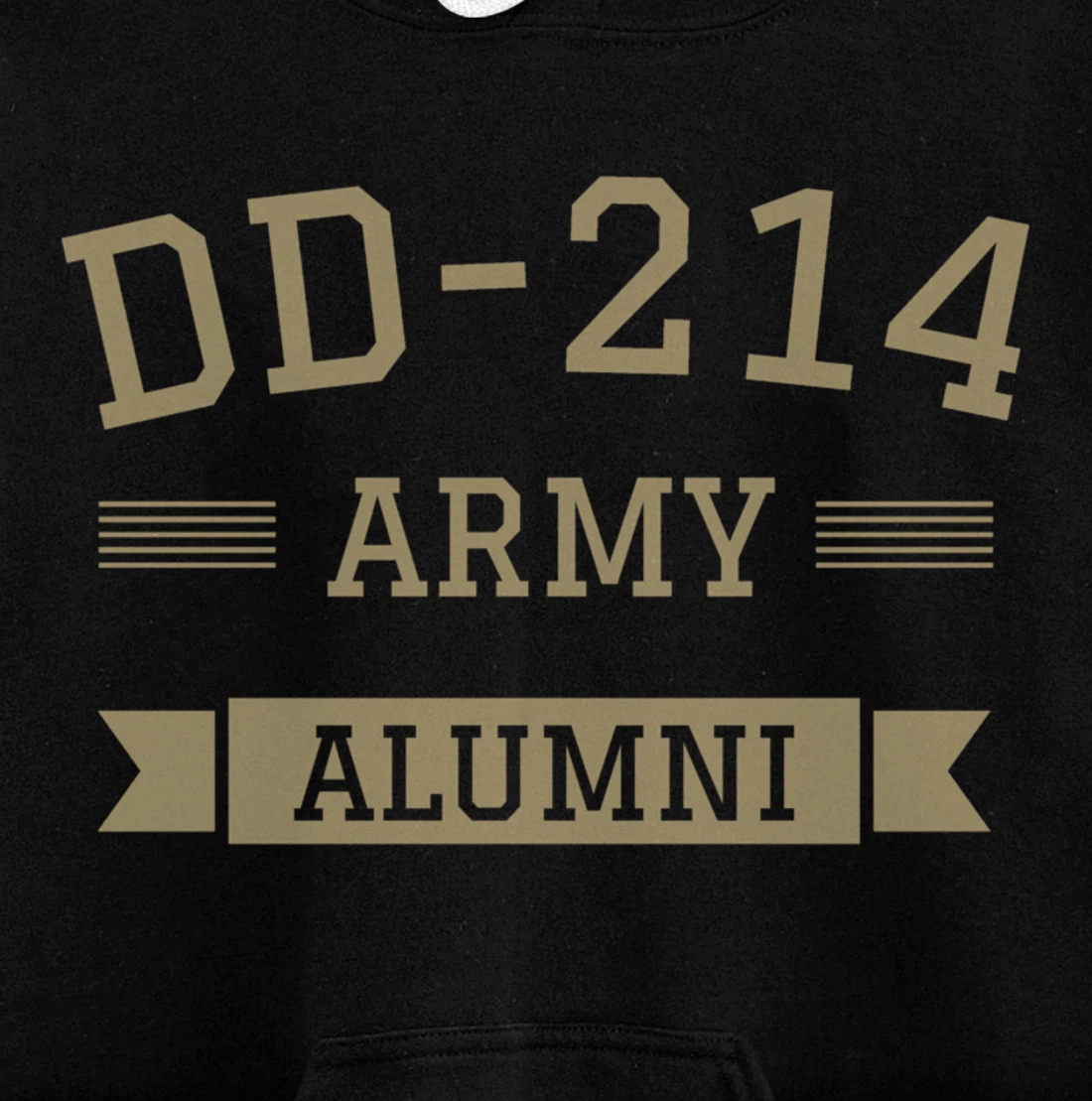 DD-214 US Army Alumni Military Veteran Retirement Gift Pullover Hoodie