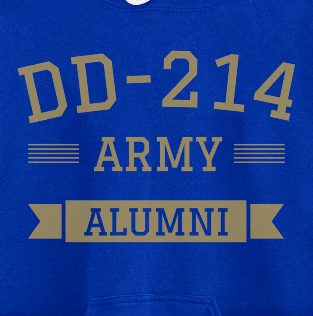 DD-214 US Army Alumni Military Veteran Retirement Gift Pullover Hoodie
