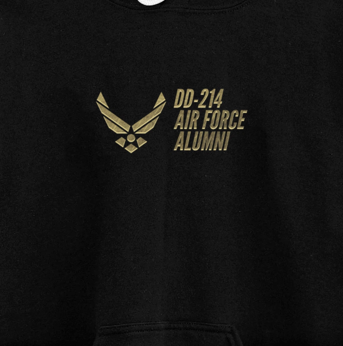 DD-214 Air Force Alumni Retired Air force Veteran Military Pullover Hoodie