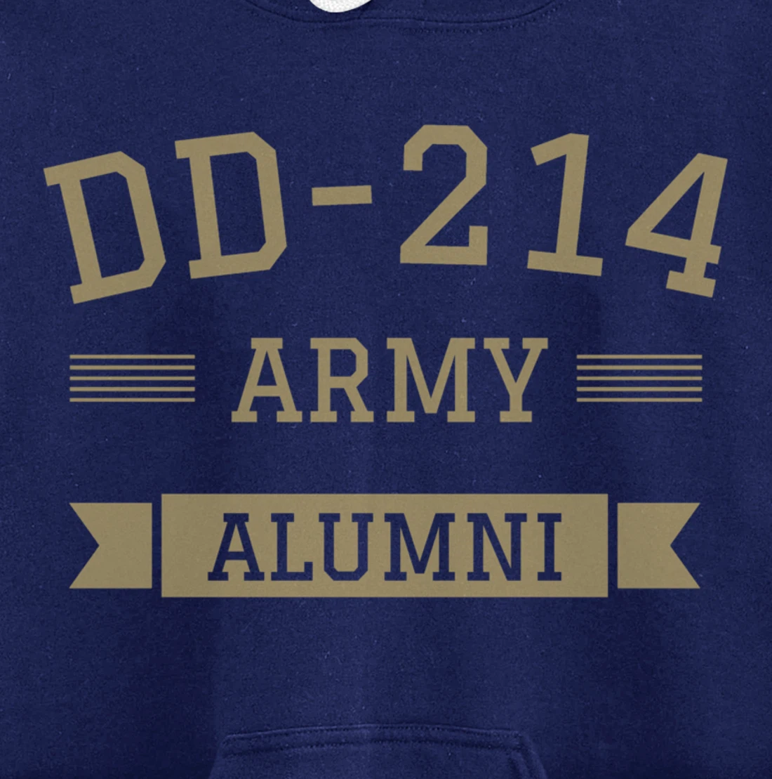 DD-214 US Army Alumni Military Veteran Retirement Gift Pullover Hoodie