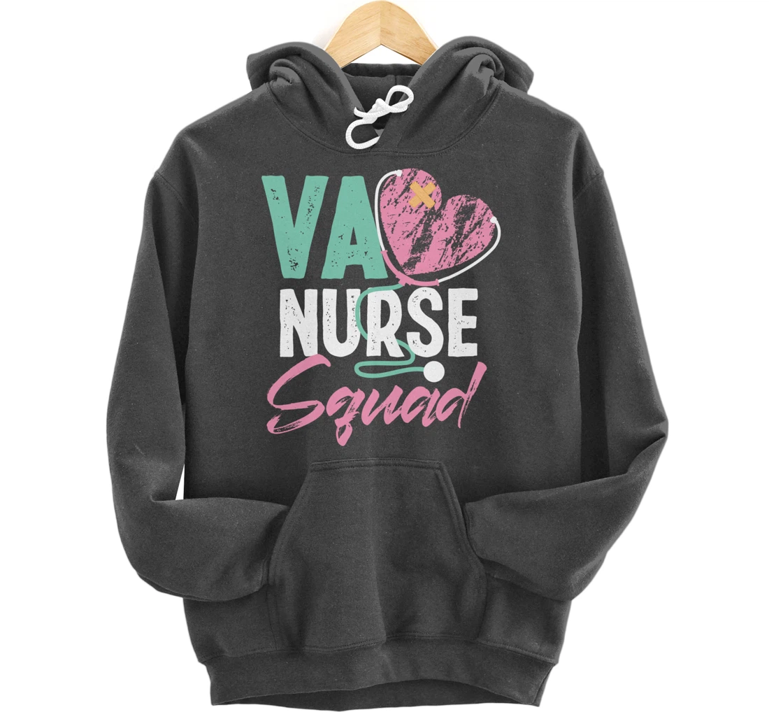 VA Nurse Squad Veterans Affairs Nurse Pullover Hoodie