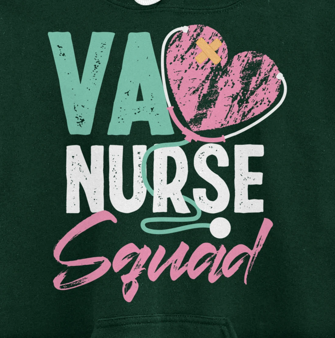 VA Nurse Squad Veterans Affairs Nurse Pullover Hoodie