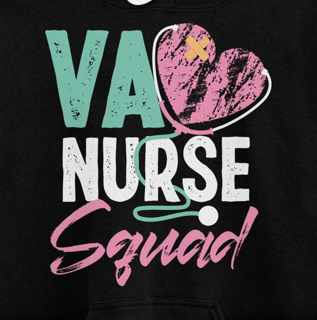 VA Nurse Squad Veterans Affairs Nurse Pullover Hoodie
