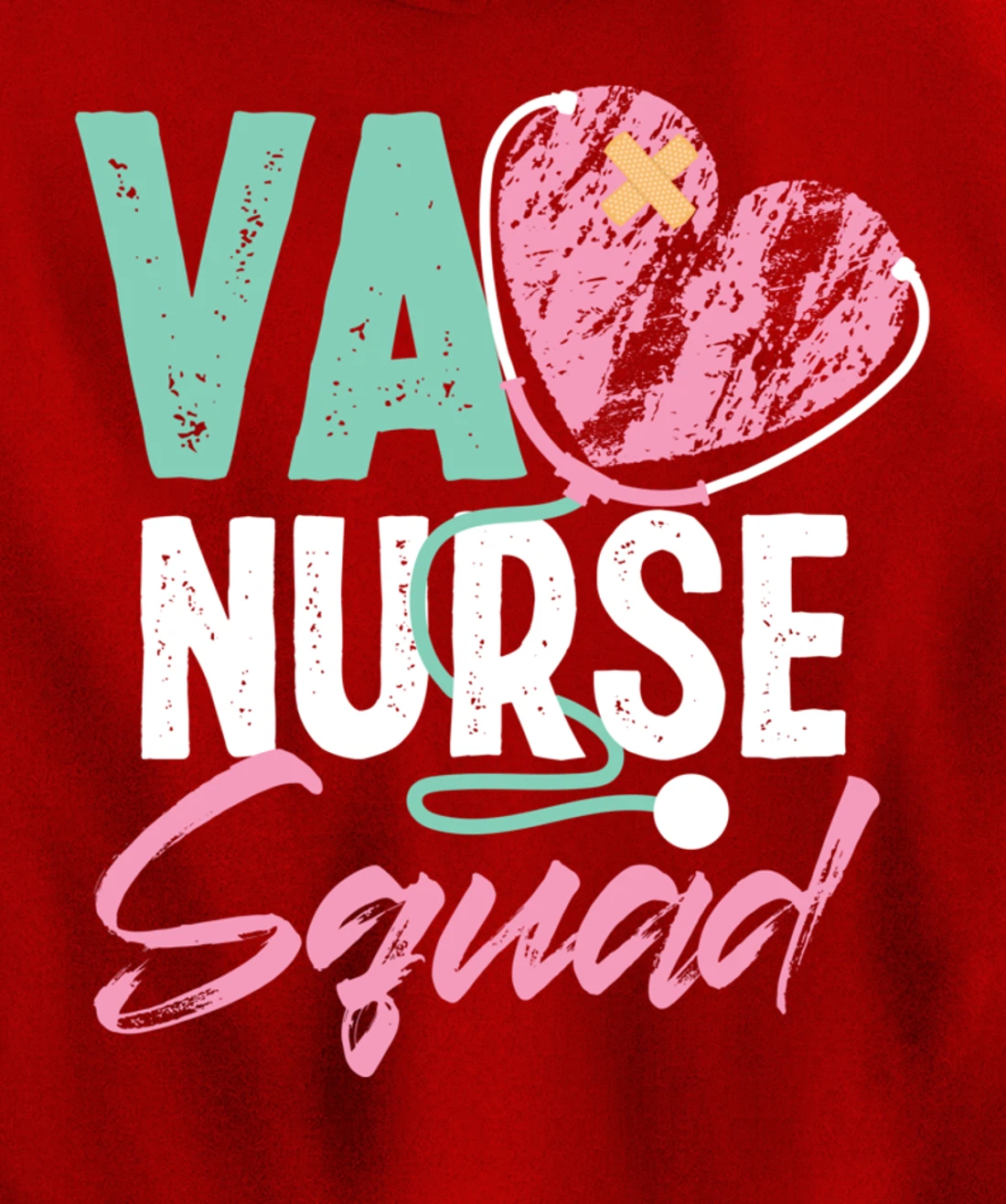 VA Nurse Squad Veterans Affairs Nurse Pullover Hoodie