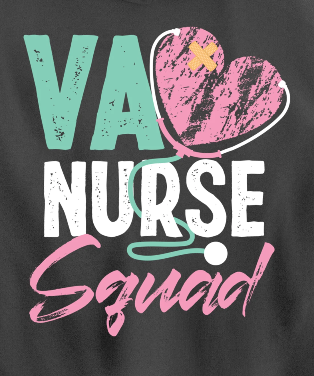 VA Nurse Squad Veterans Affairs Nurse Pullover Hoodie