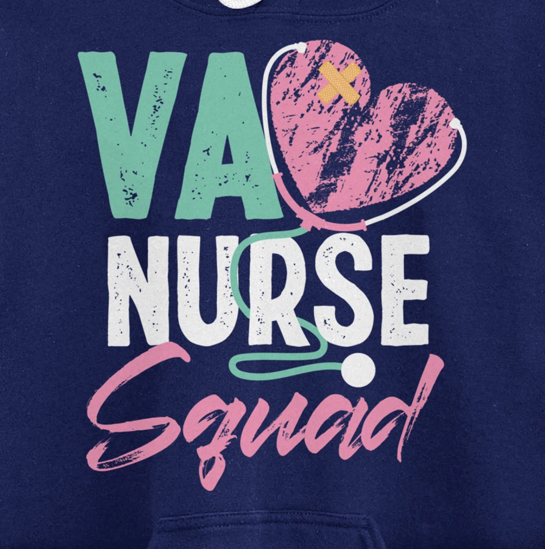VA Nurse Squad Veterans Affairs Nurse Pullover Hoodie