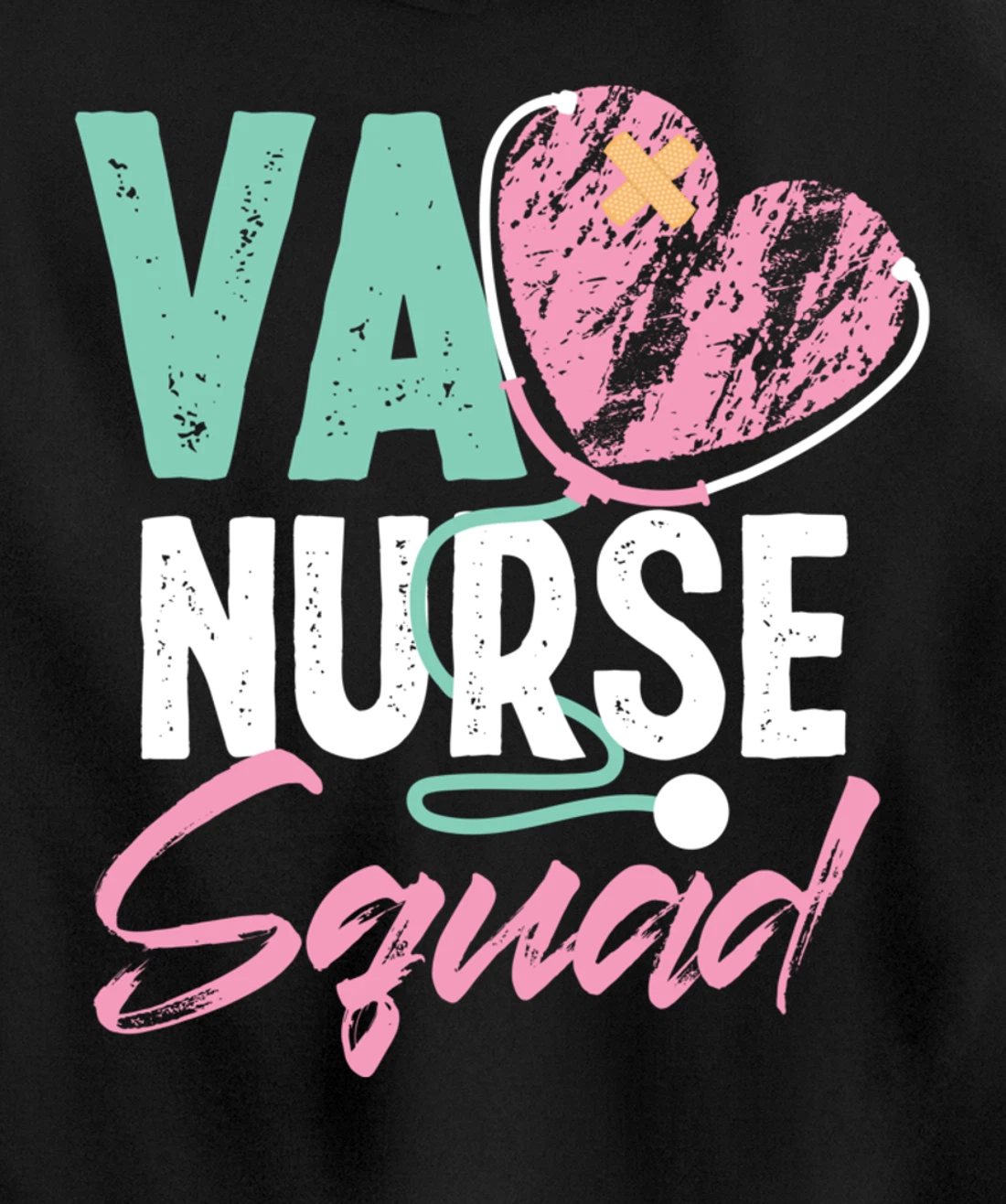 VA Nurse Squad Veterans Affairs Nurse Pullover Hoodie
