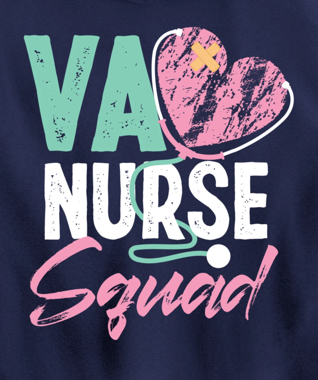 VA Nurse Squad Veterans Affairs Nurse Pullover Hoodie
