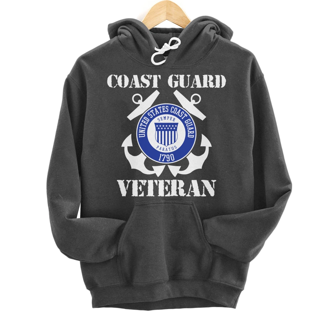Coast Guard Veteran Pullover Hoodie