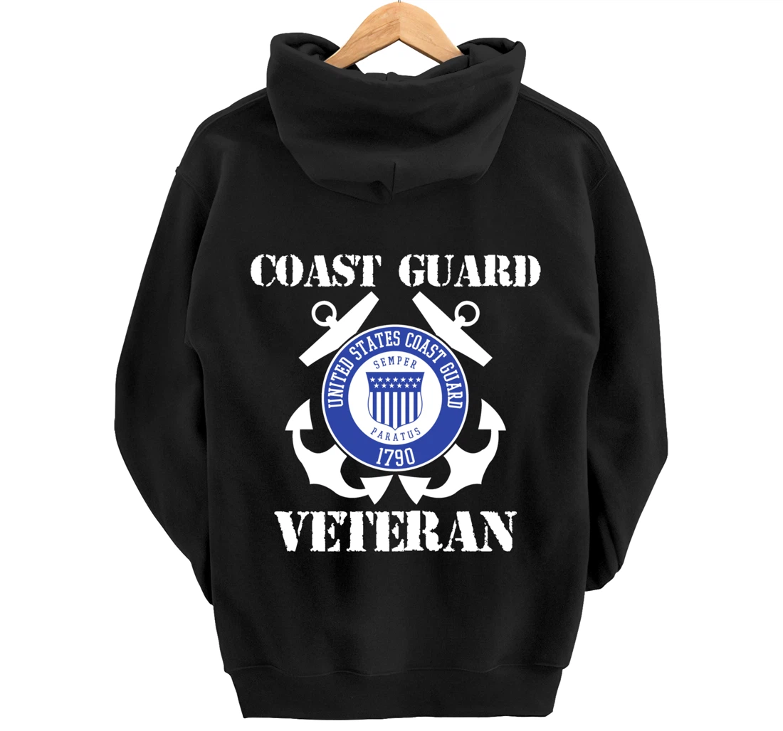 Coast Guard Veteran Pullover Hoodie