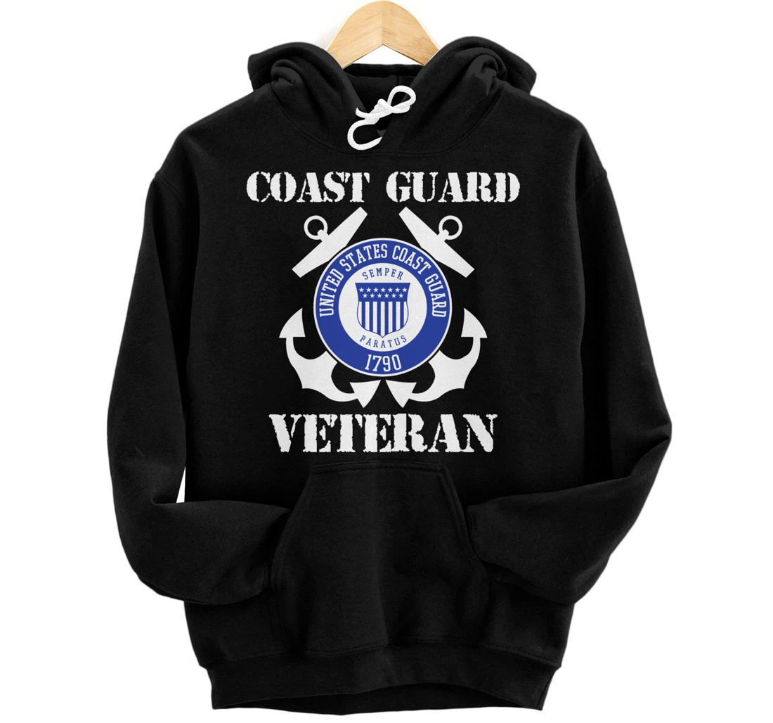 Coast Guard Veteran Pullover Hoodie