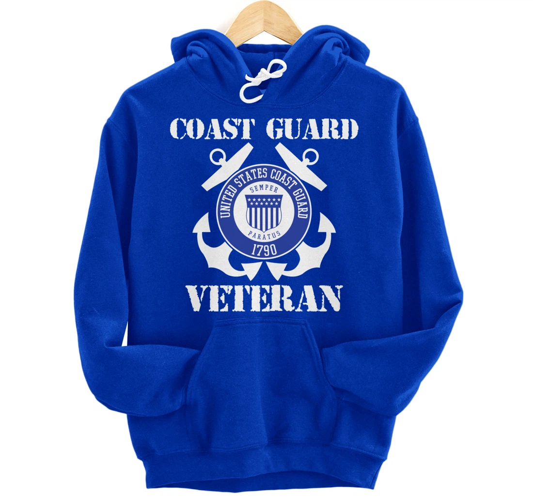 Coast Guard Veteran Pullover Hoodie