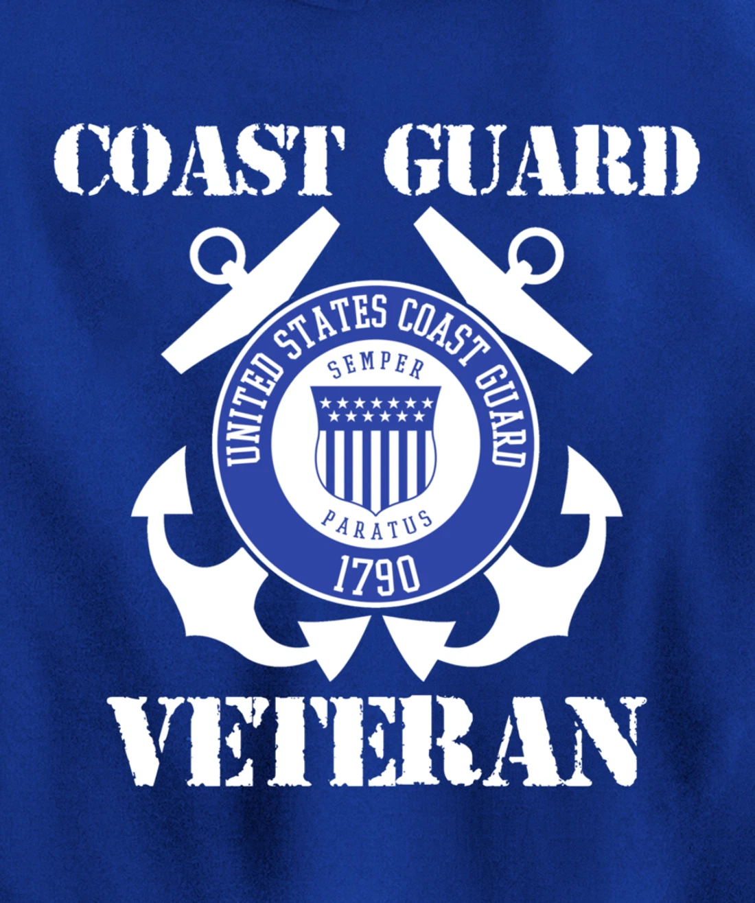 Coast Guard Veteran Pullover Hoodie
