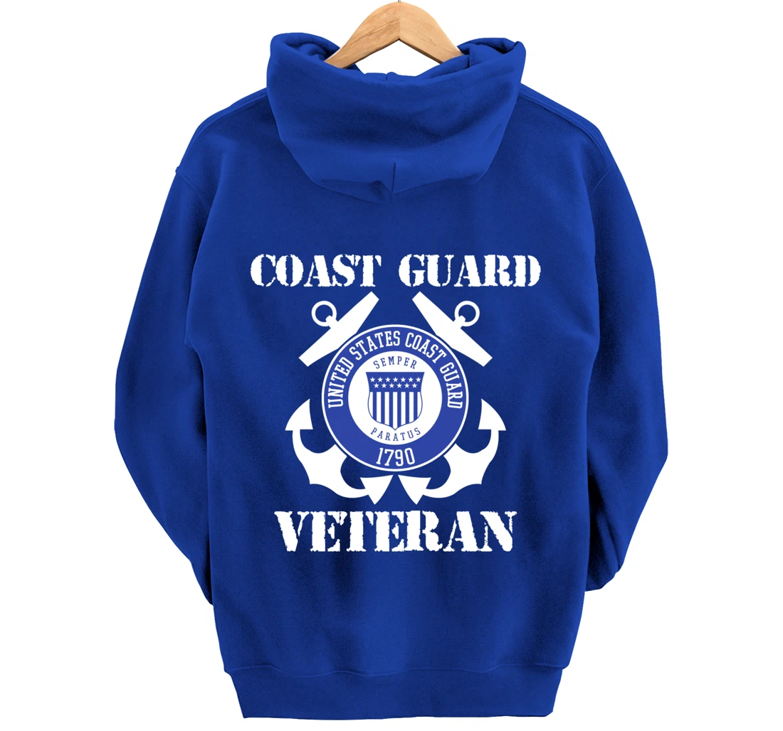 Coast Guard Veteran Pullover Hoodie