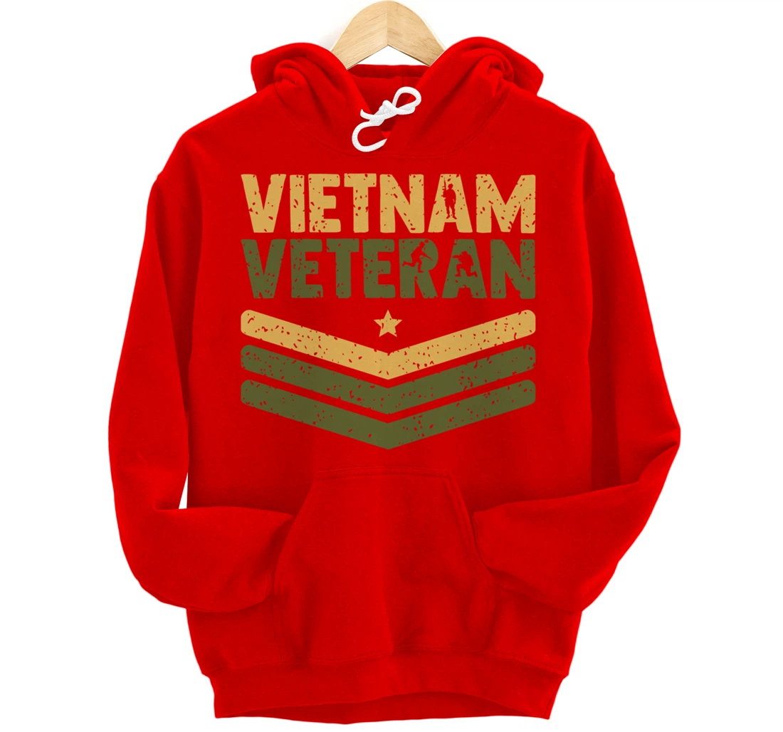 Vietnam Veterans Military | Proud Vietnam War Vet Pullover Hoodie