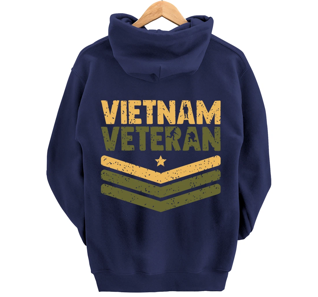 Vietnam Veterans Military | Proud Vietnam War Vet Pullover Hoodie