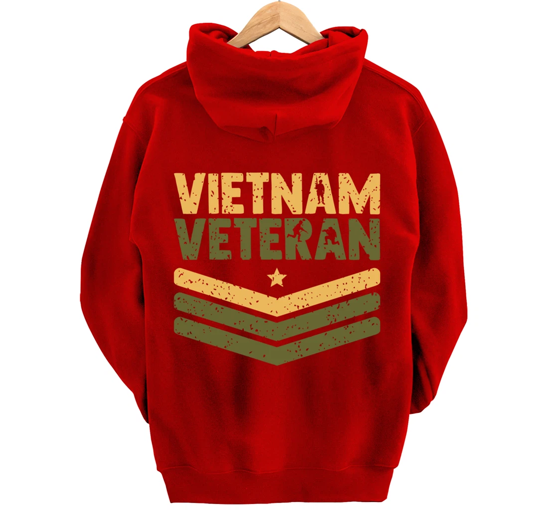 Vietnam Veterans Military | Proud Vietnam War Vet Pullover Hoodie
