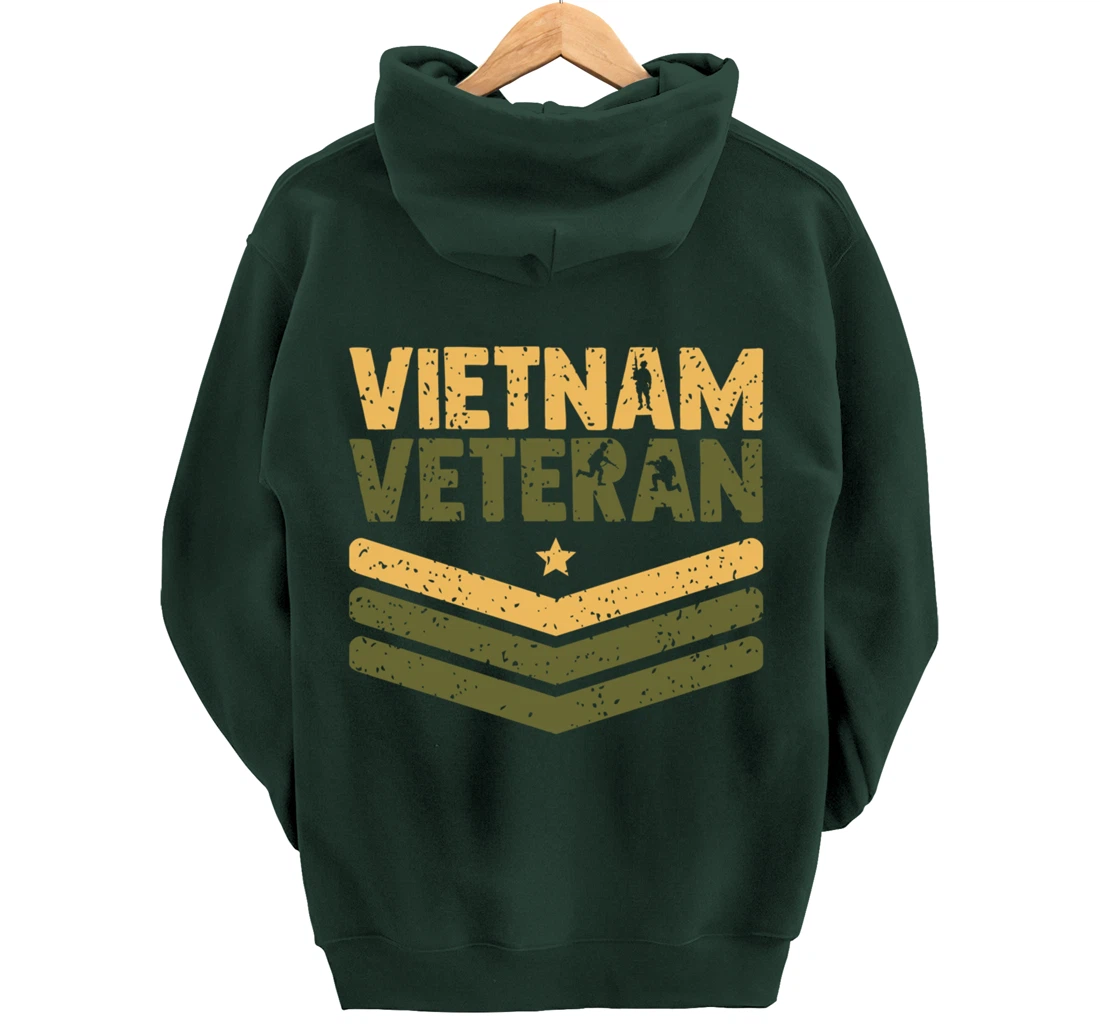 Vietnam Veterans Military | Proud Vietnam War Vet Pullover Hoodie