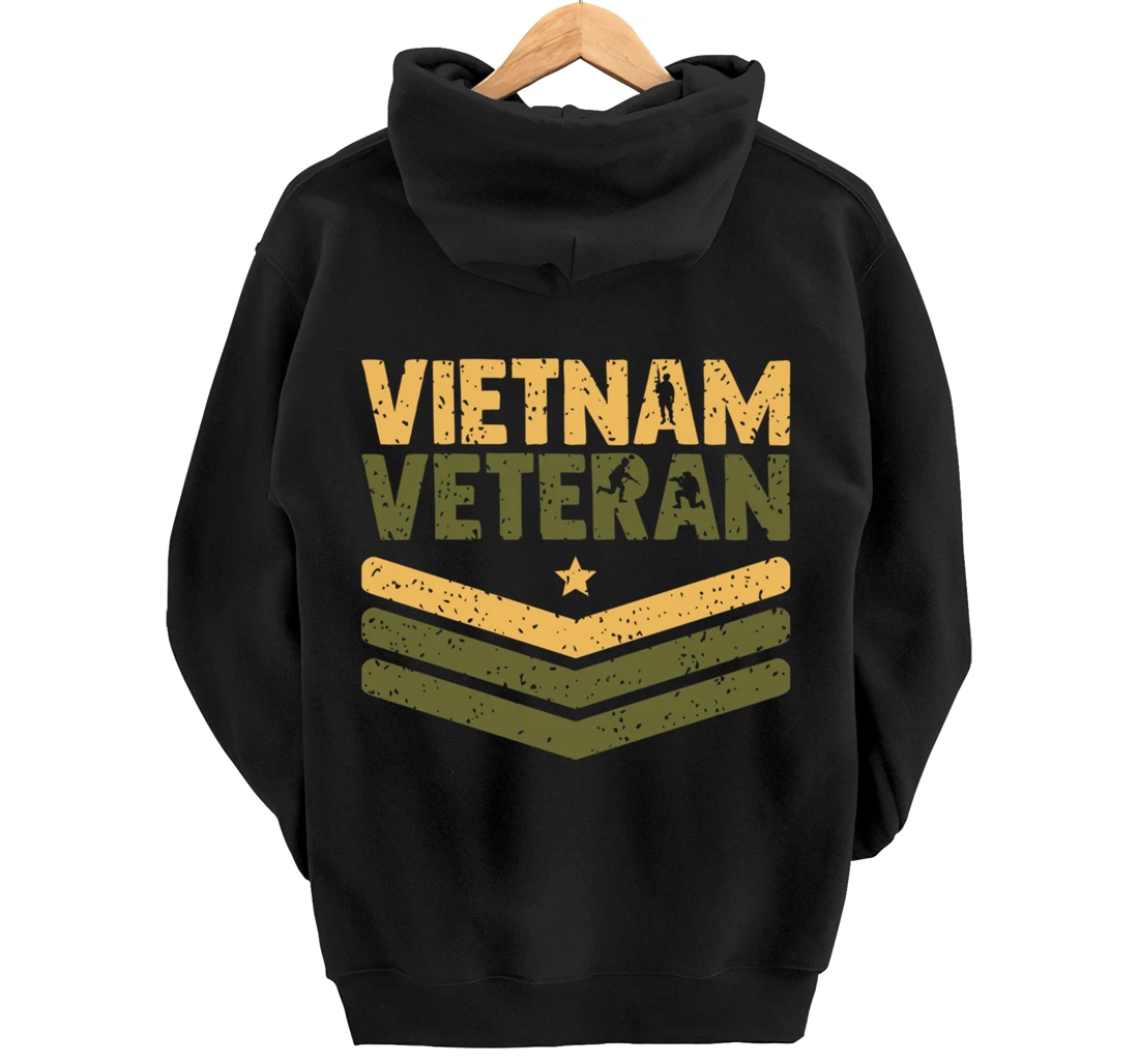 Vietnam Veterans Military | Proud Vietnam War Vet Pullover Hoodie