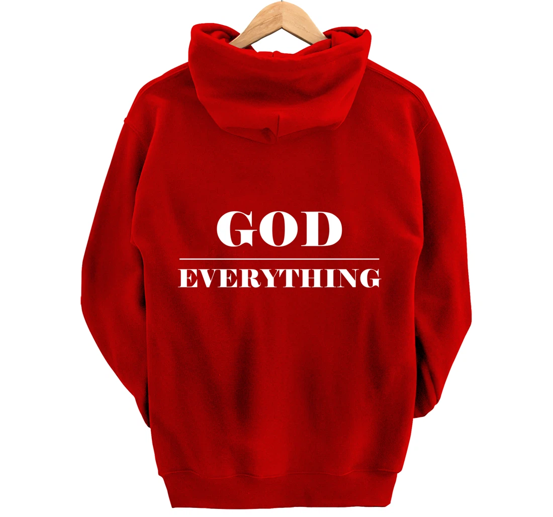 GOD over Everything Pullover Hoodie