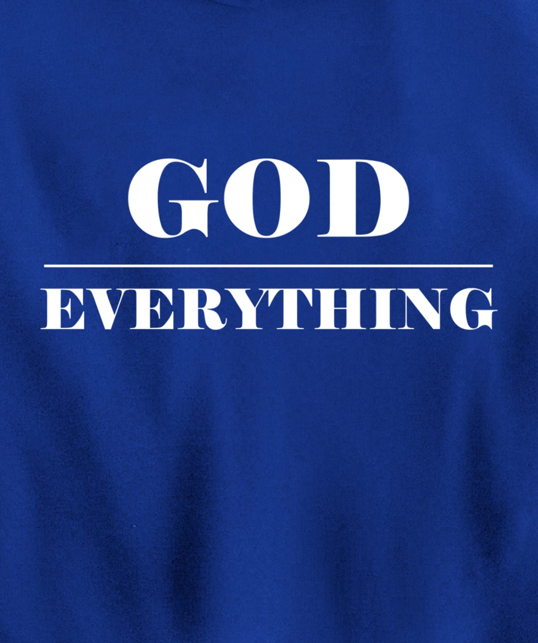 GOD over Everything Pullover Hoodie