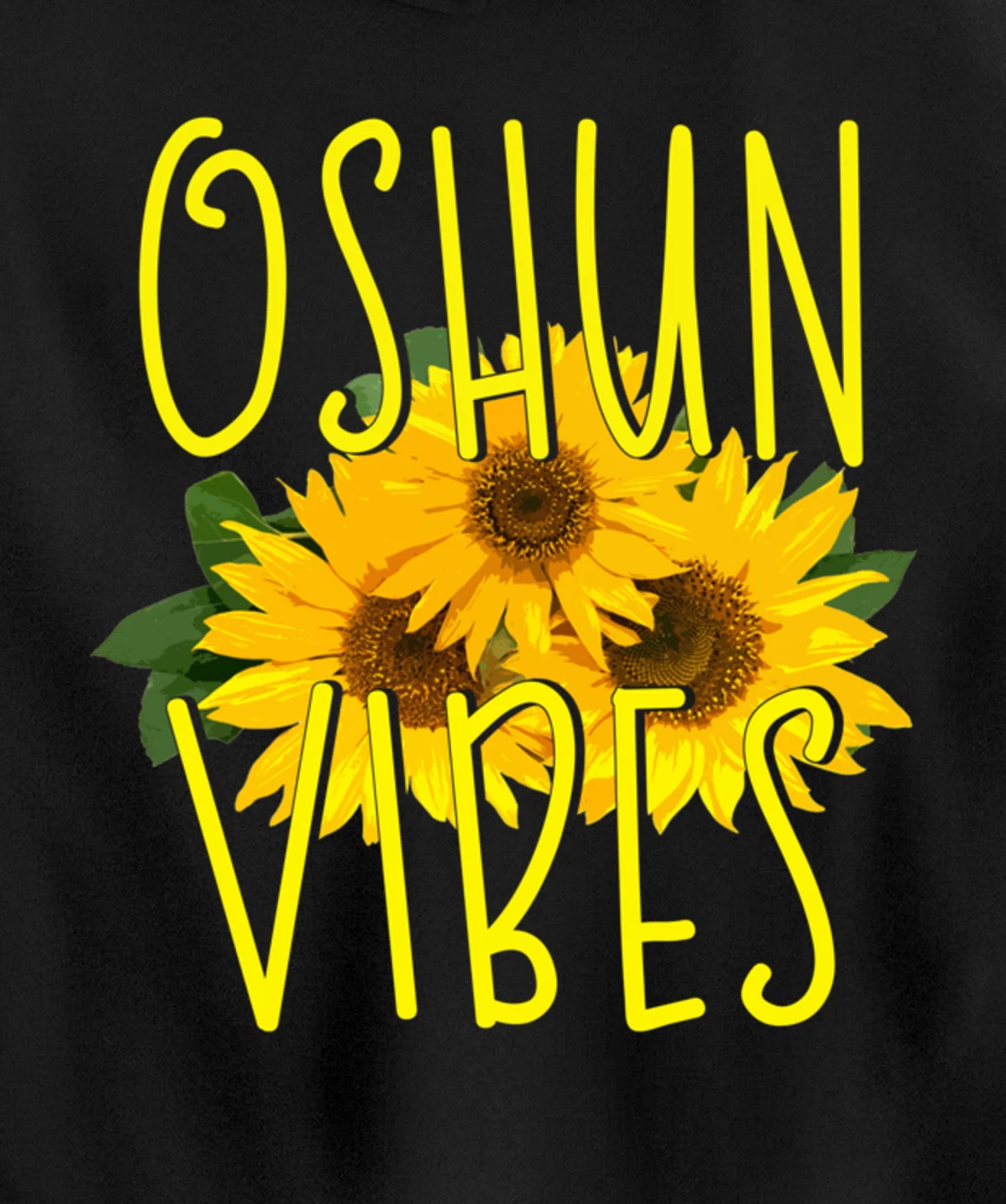 Oshun Vibes Orishas Goddess Oxum Ifa Yoruba Religion Holiday Pullover Hoodie