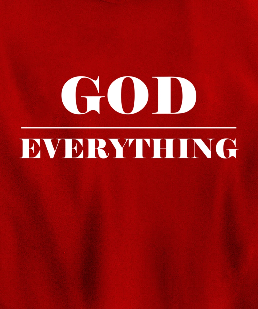 GOD over Everything Pullover Hoodie