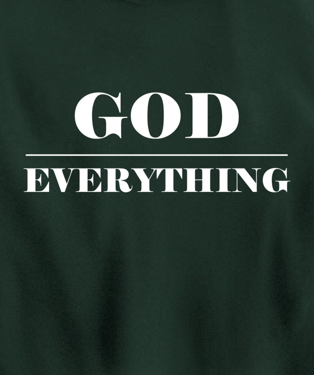 GOD over Everything Pullover Hoodie