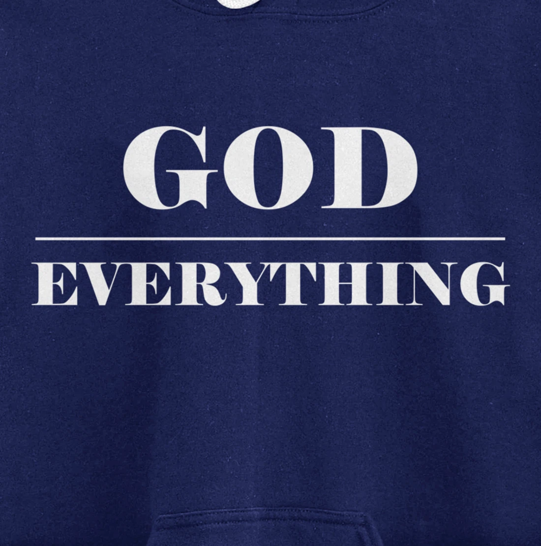 GOD over Everything Pullover Hoodie