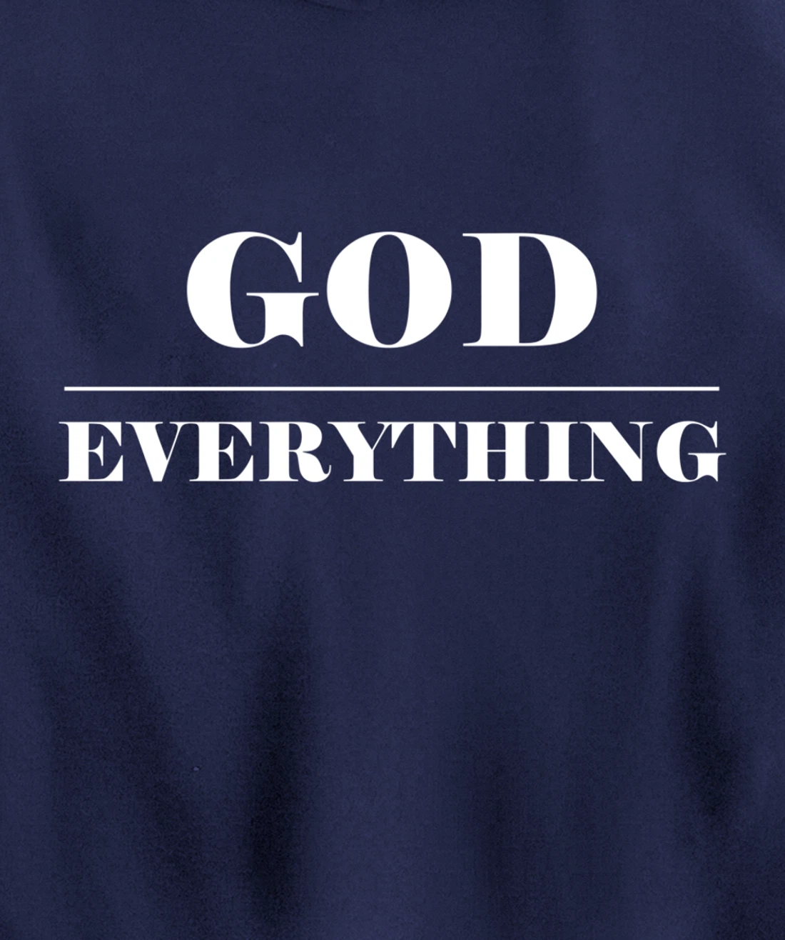GOD over Everything Pullover Hoodie