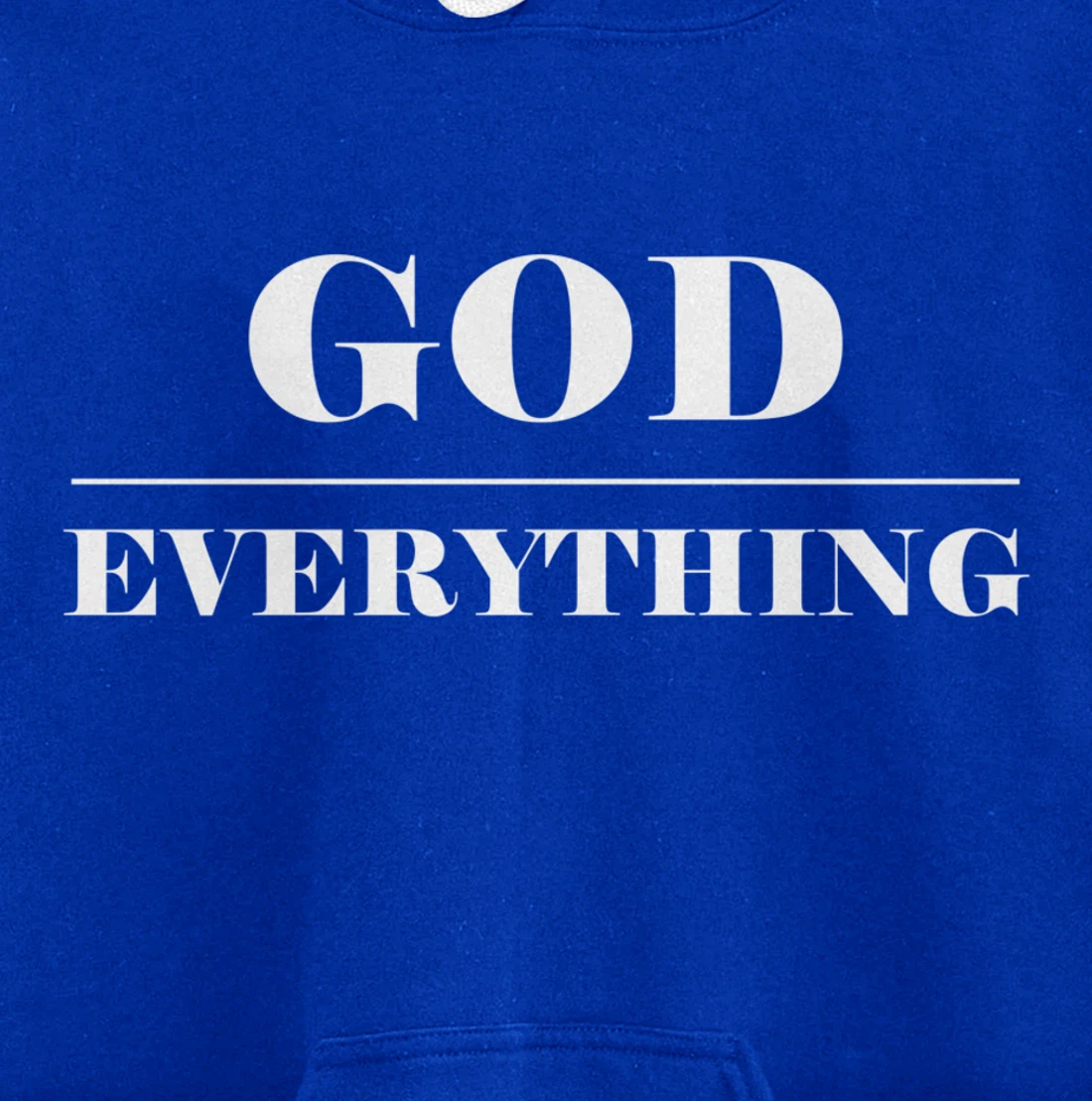 GOD over Everything Pullover Hoodie