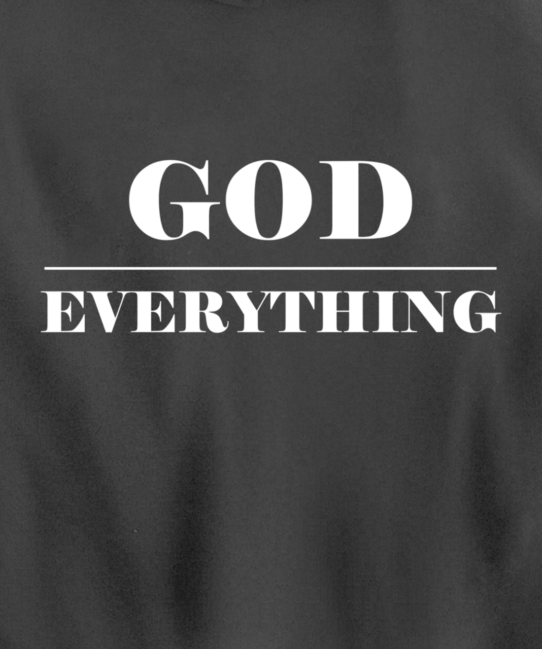 GOD over Everything Pullover Hoodie